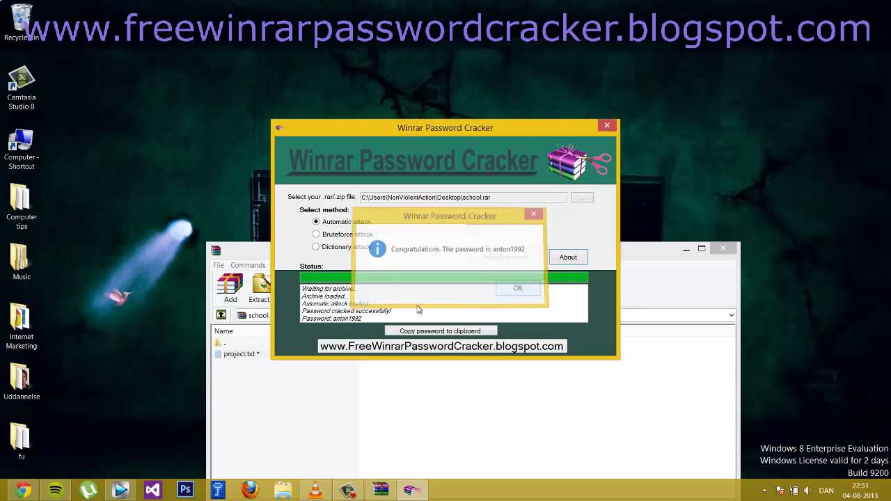crack zip password mac